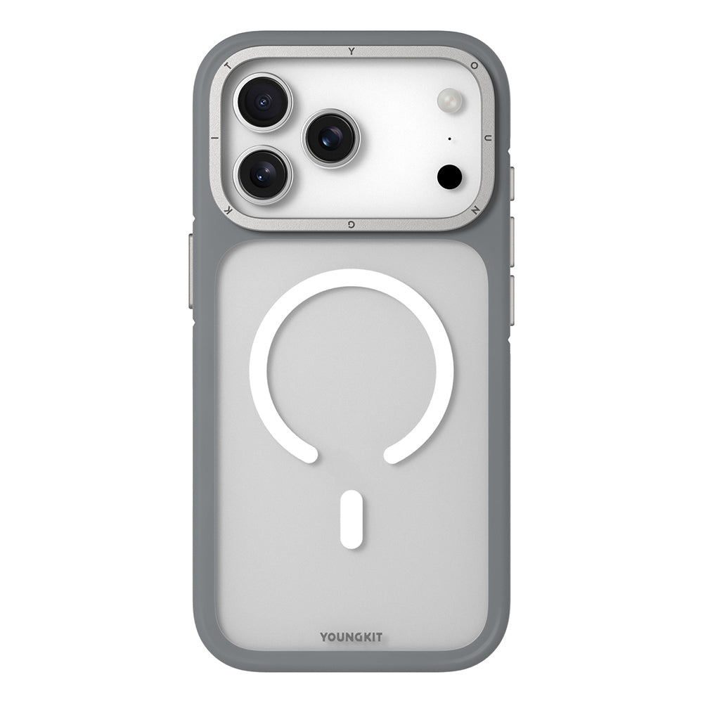 Youngkit Rock Sand Serisi iPhone 17 Pro M-safe Telefon Kılıfı Youngkit Rock Sand Serisi iPhone 17 Pro M-safe Telefon Kılıfı